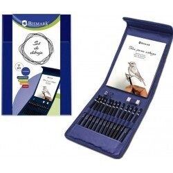 SET DIBUJO 13 LAPICEROS BISMARK