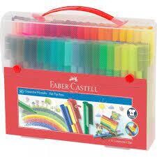 ESTUCHE 80 ROTULADORES FABER CASTELL