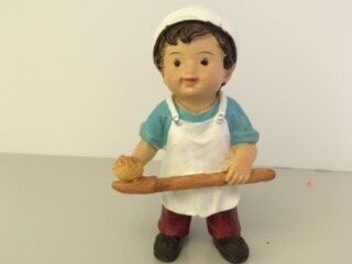 FIGURA PANADERO RESINA 9 CMS