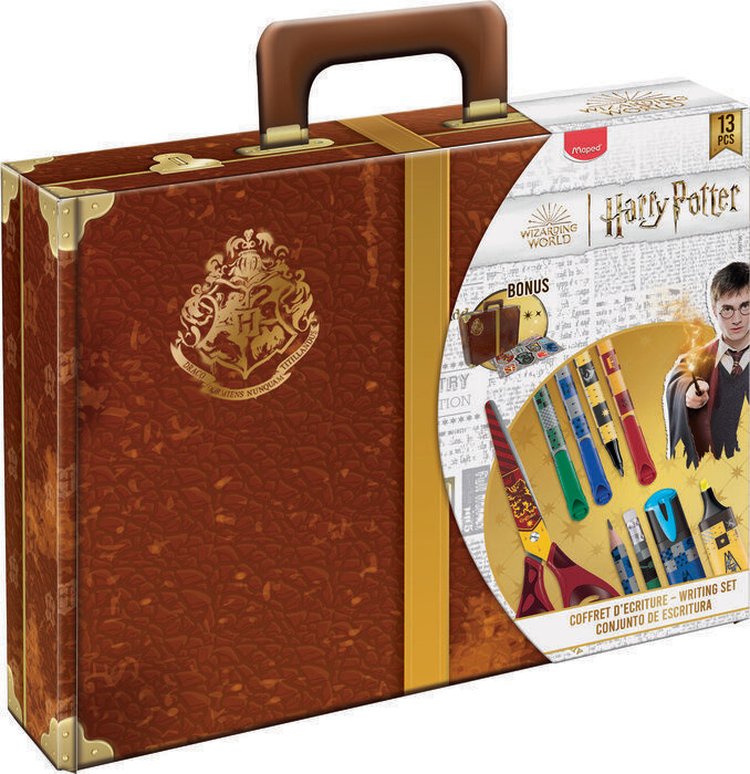 MALETIN 13 PIEZAS HARRY POTTER MAPED