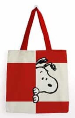 BOLSA DE ALGODON SNOOPY