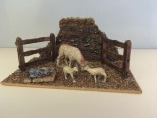 CORRAL ANIMALES CORCHO Y MADERA
