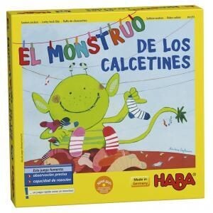 El monstruo de los calcetines juego asociación