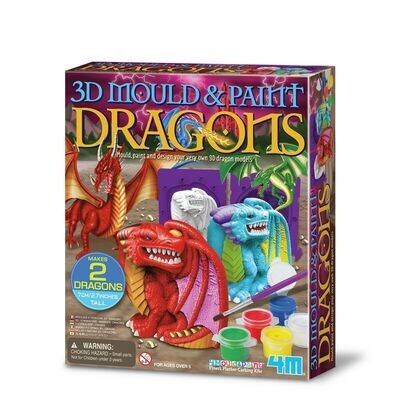 3D MOULD & PAINT / DRAGONES