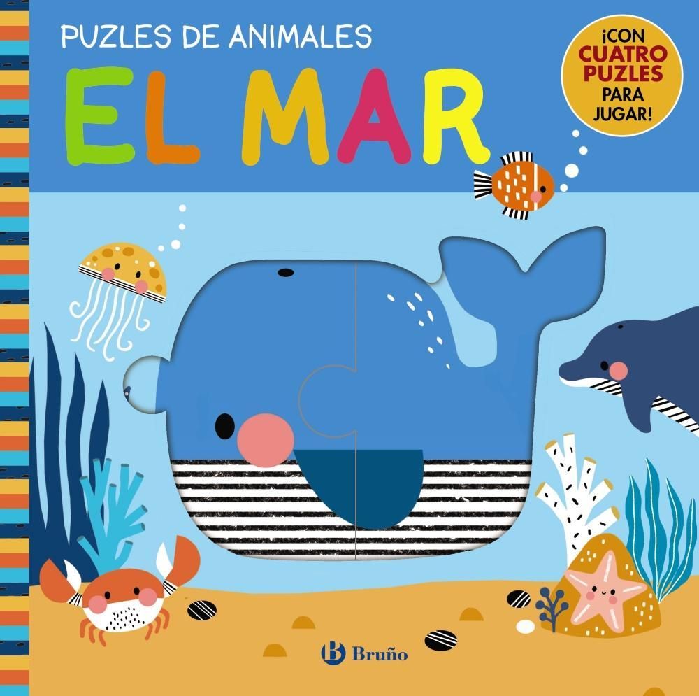 Puzles de animales. el mar
