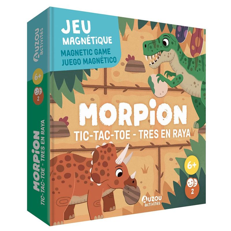 Juego magnético tres en raya morphion