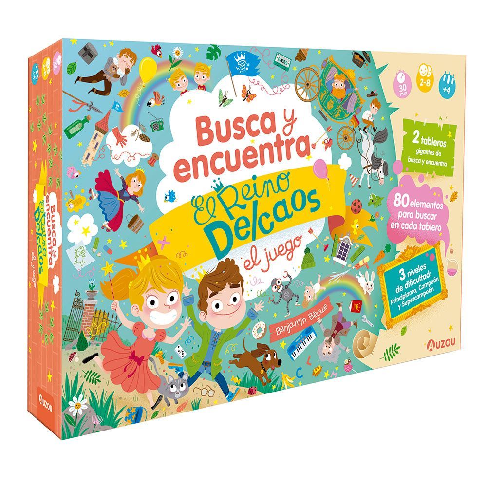 Juego busca y encuentra en el reino del caos