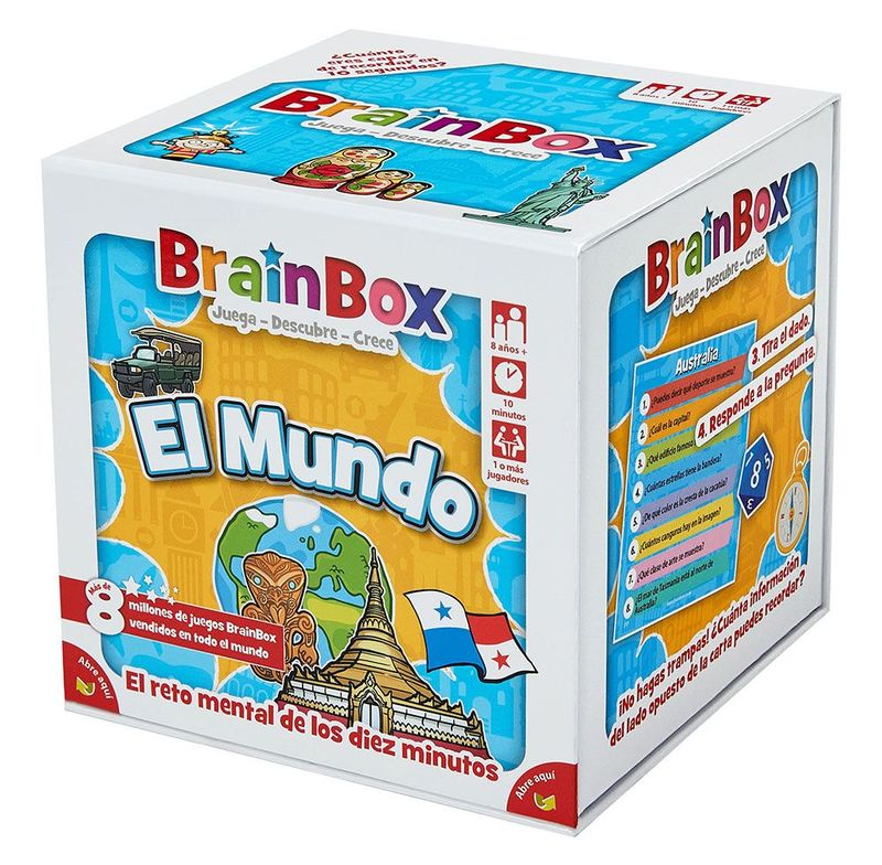 Juego de memoria brainbox el mundo18,90
