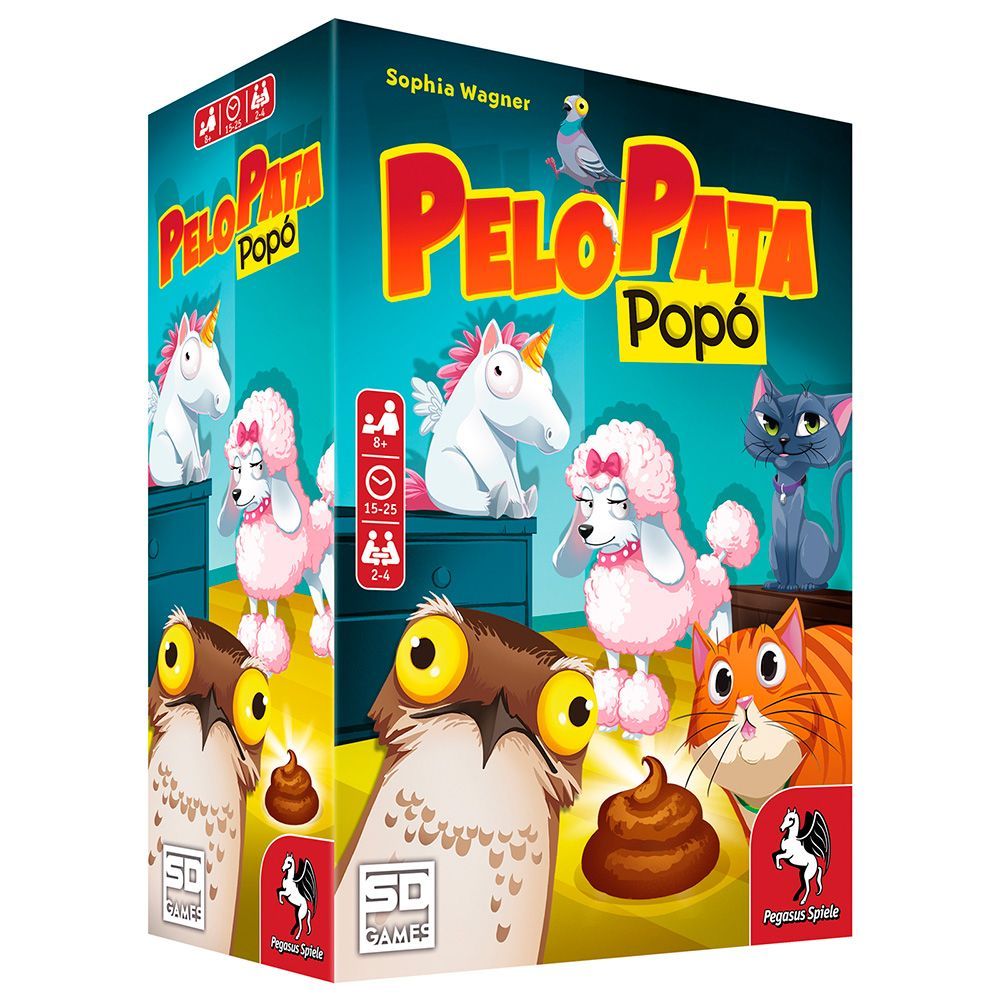 Juego de mesa pelo pata popó