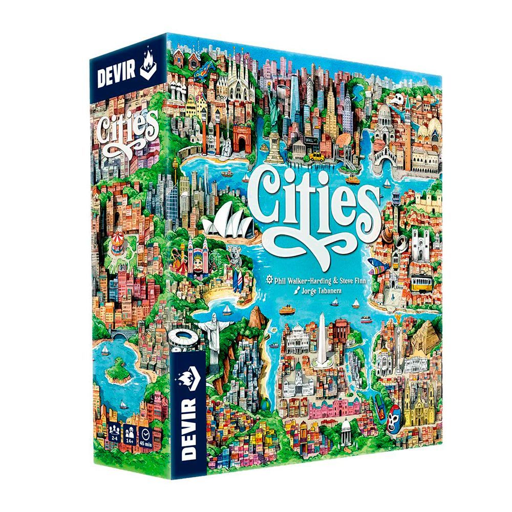 Juego de mesa cities