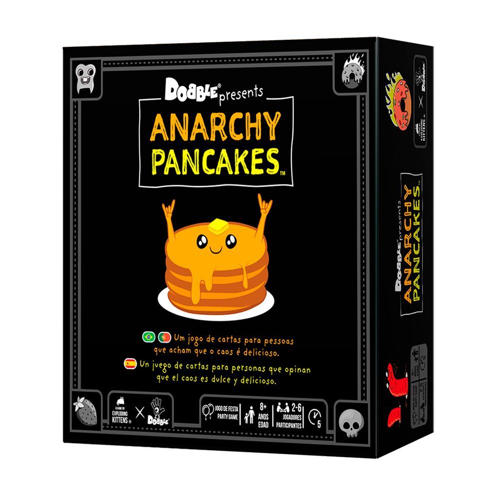 Juego de cartas dobble anarchy pancakes