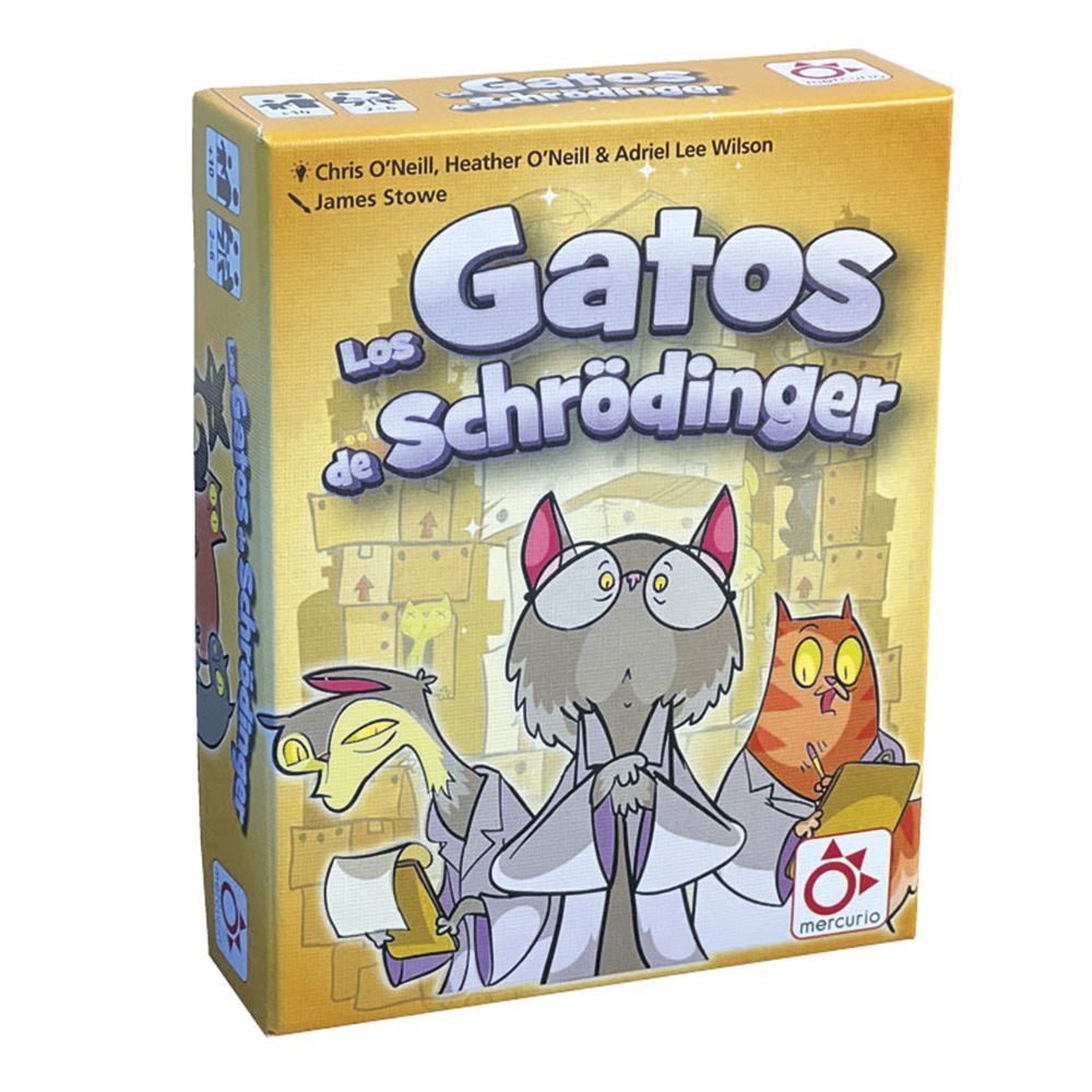 Juego de cartas los gatos de schrödinger