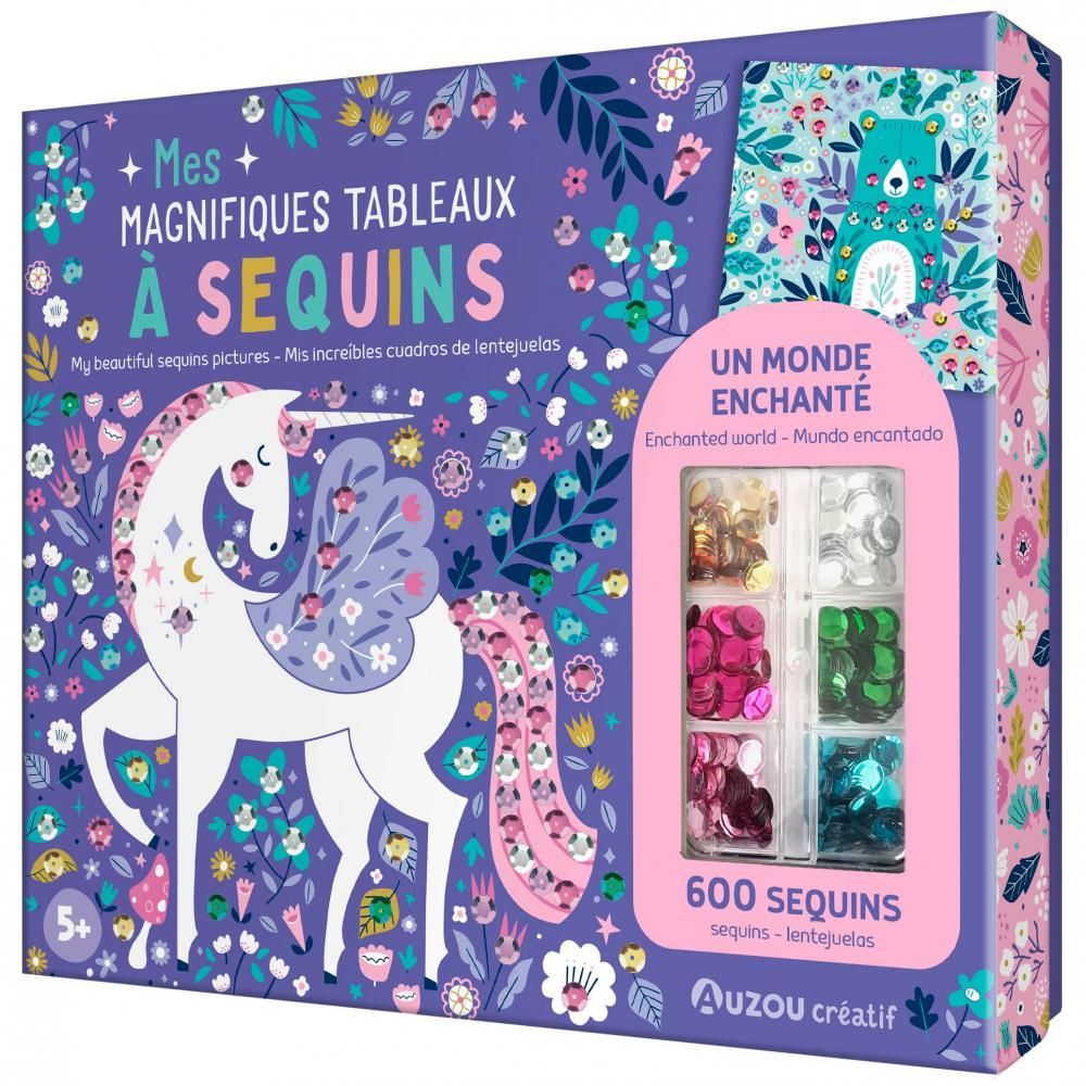 Mis magníficas pinturas de lentejuelas