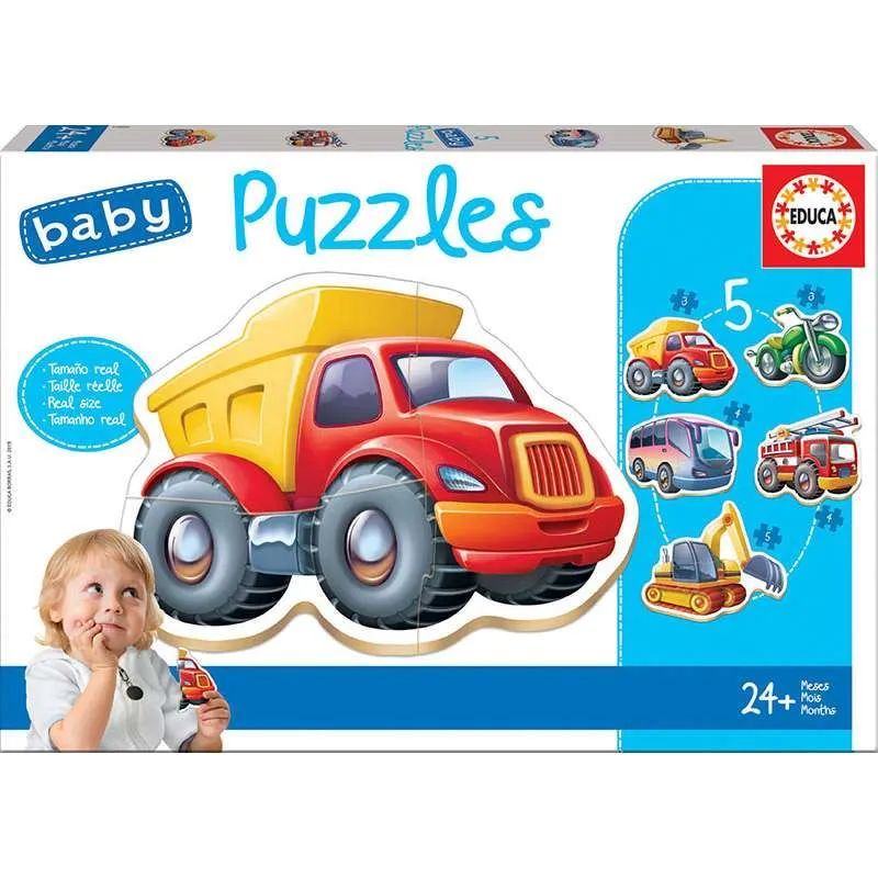 Educa puzzle baby Vehículos