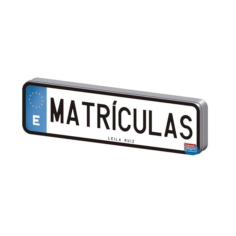 Juego de cálculo y vocabulario matrículas