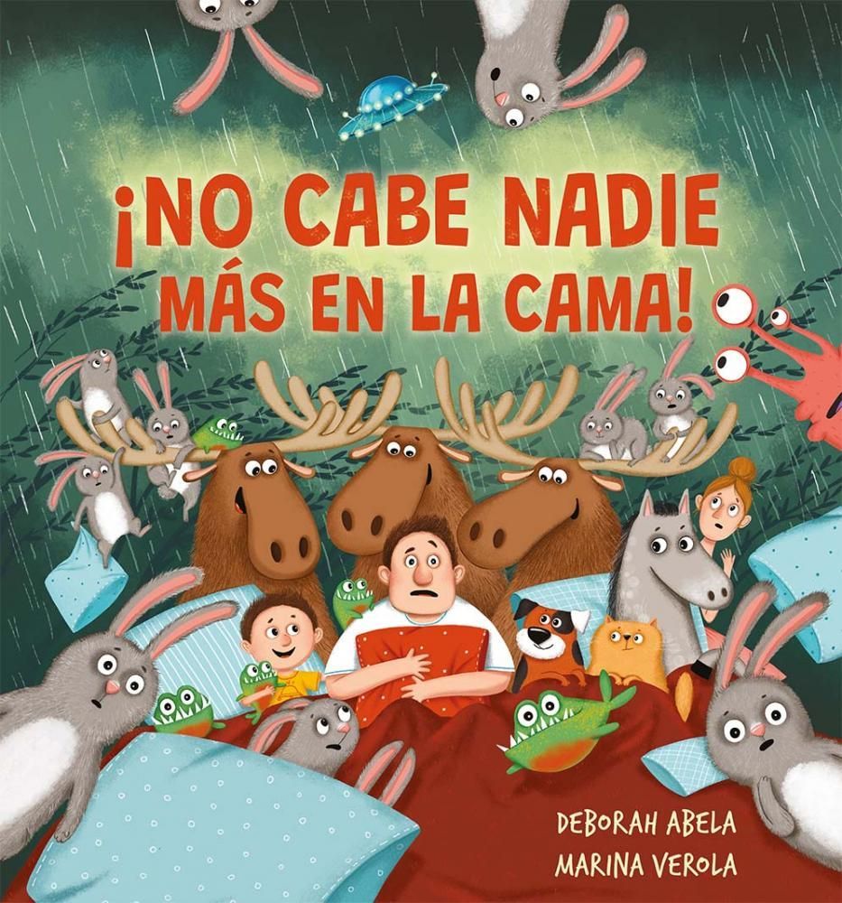 ¡no cabe nadie más en la cama!