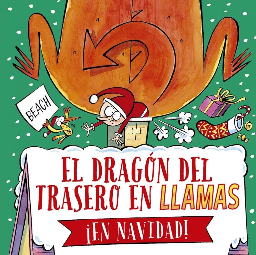 El dragón del trasero en llamas ¡en navidad! El dragón del trasero en llamas ¡en navidad!