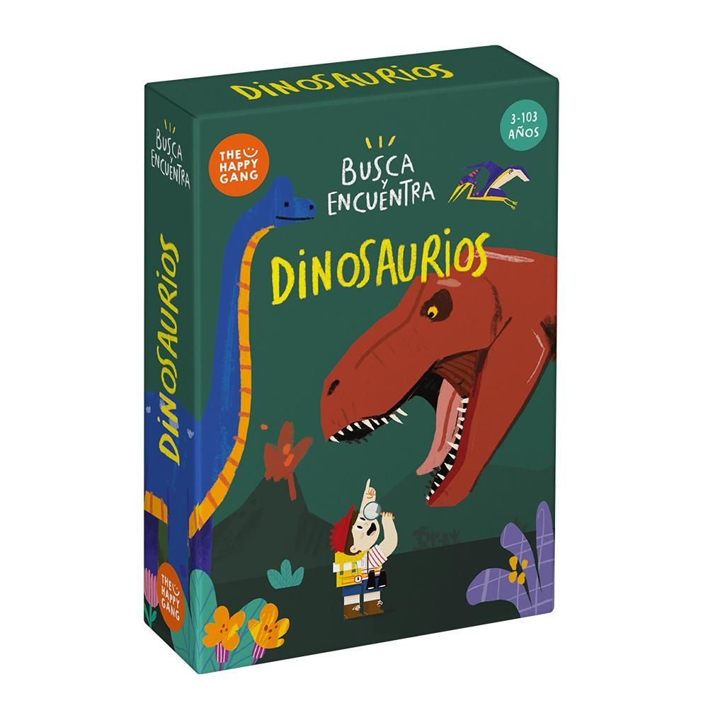 Juego de cartas busca y encuentra dinosaurios Juego de cartas busca y encuentra dinosaurios