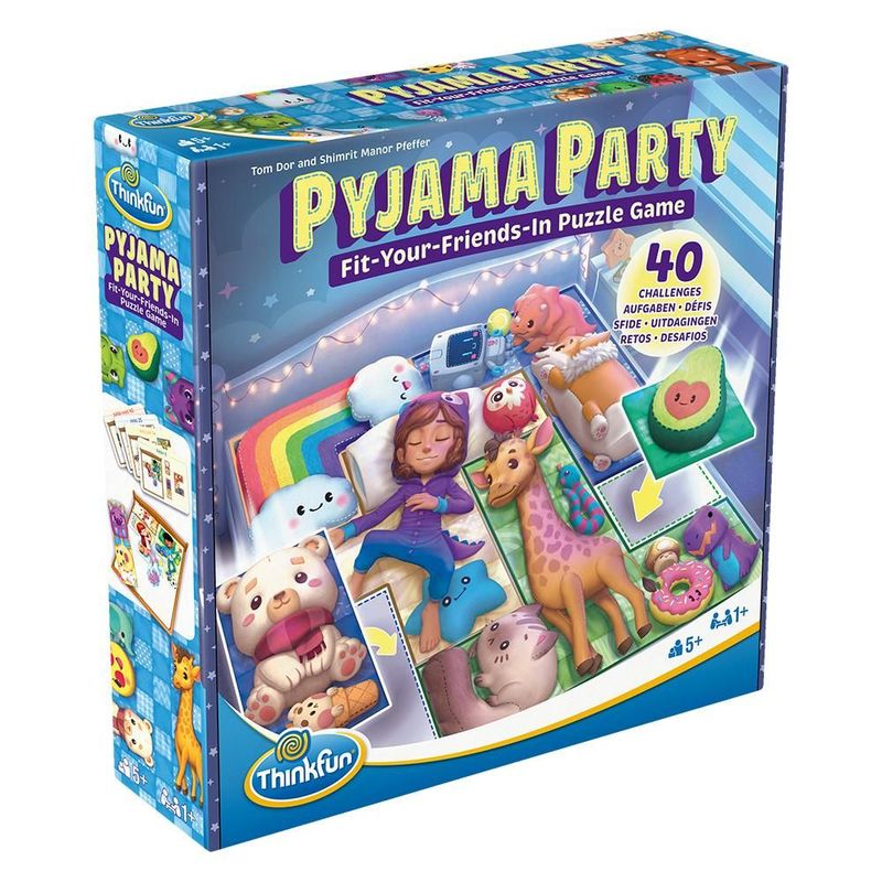 Juego de lógica pyjama party