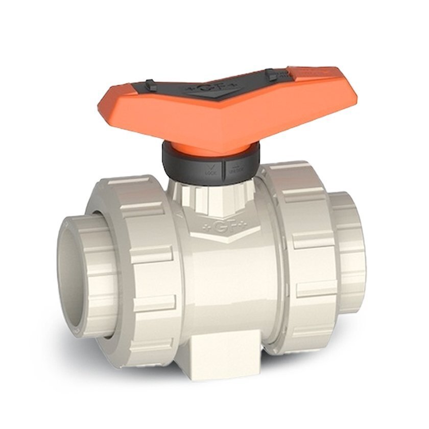 90mm GF PP EPDM Ball Valve 546 Pro