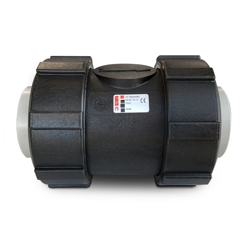 1 1/4" SAFI Non-Return Valve GRPP PP-H Sockets