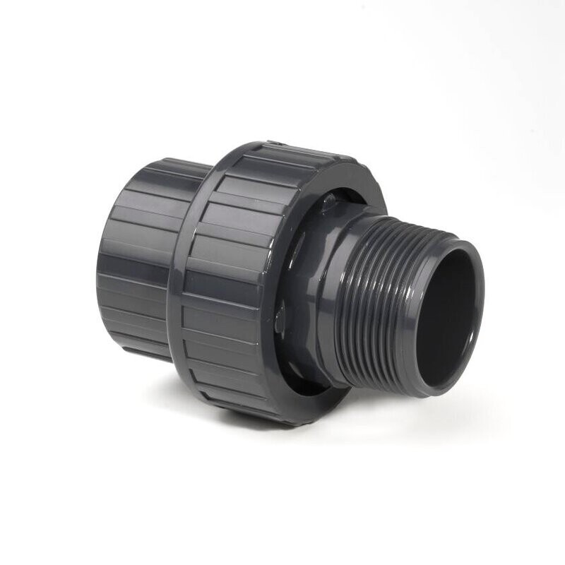 20mm x 1/2" PVC-U ADAPTOR UNION PLAIN/BSP MALE