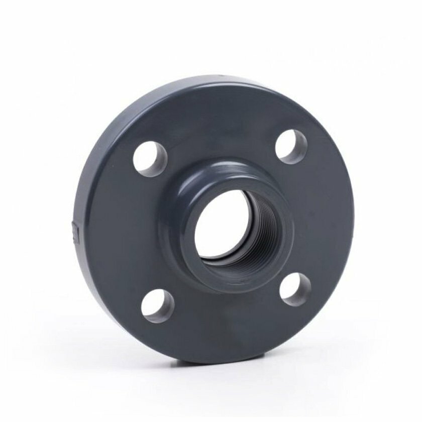 1/2" PVC-U Full Face Flange NP10/16 BSP