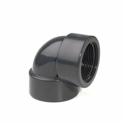 1 1/4 1 1/4" PVC-U ELBOW 90 DEGREE BSP F/T