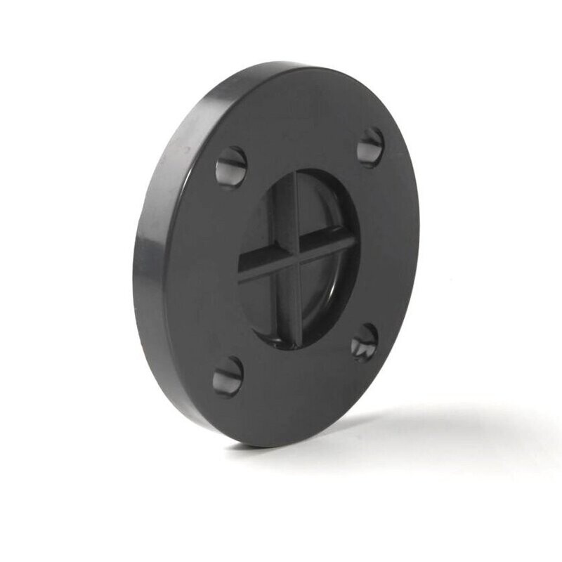 40mm PVC-U Blanking Flange Drilled to BS4504 NP10/16