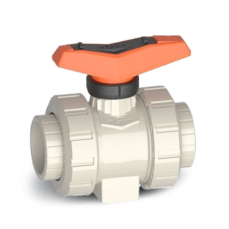 40mm GF PP FPM Ball Valve 546 Pro