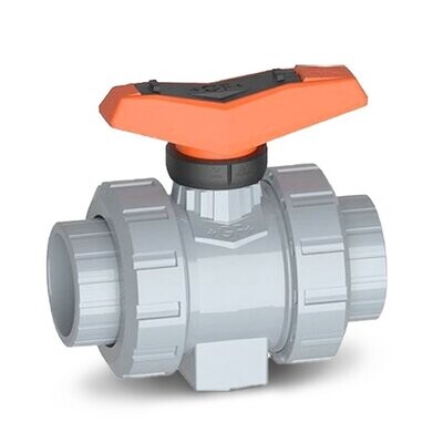 1 1/2 1 1/2" GF ABS EPDM Ball Valve 546 Pro