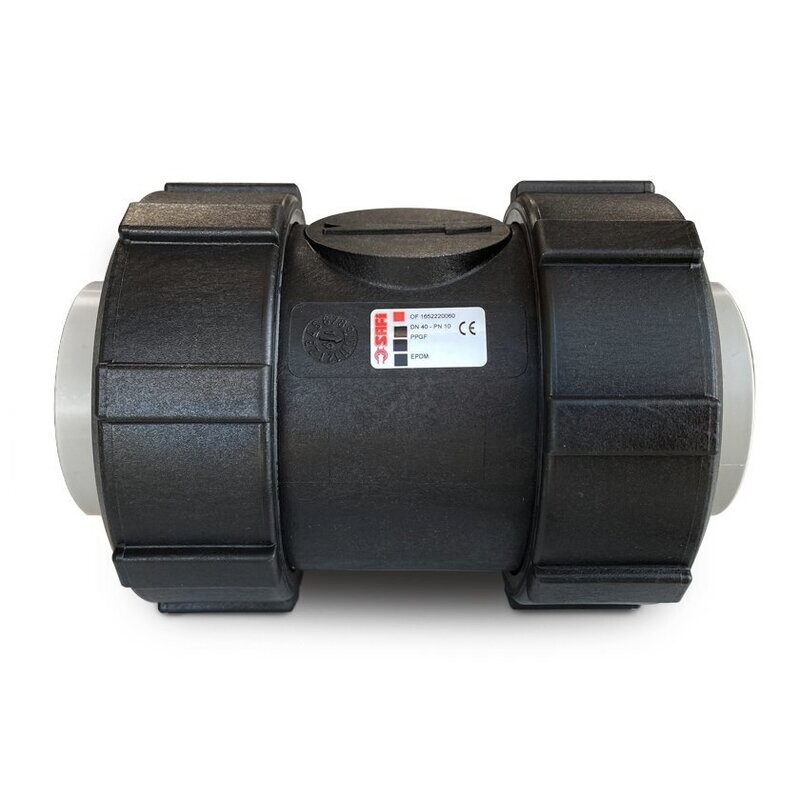 1 1/4" SAFI Non-Return Valve GRPP PP-H Sockets