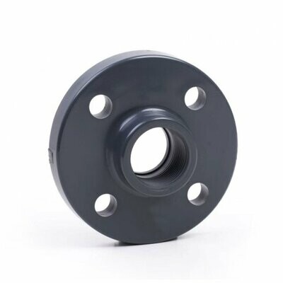 4" PVC-U Full Face Flange NP10/16 BSP