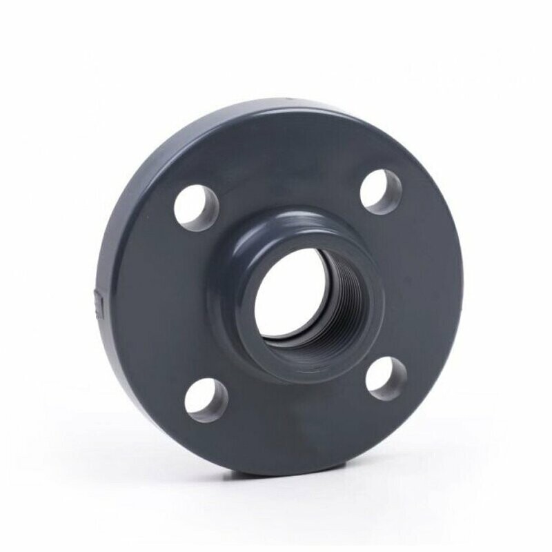 3/4" PVC-U Full Face Flange NP10/16 BSP