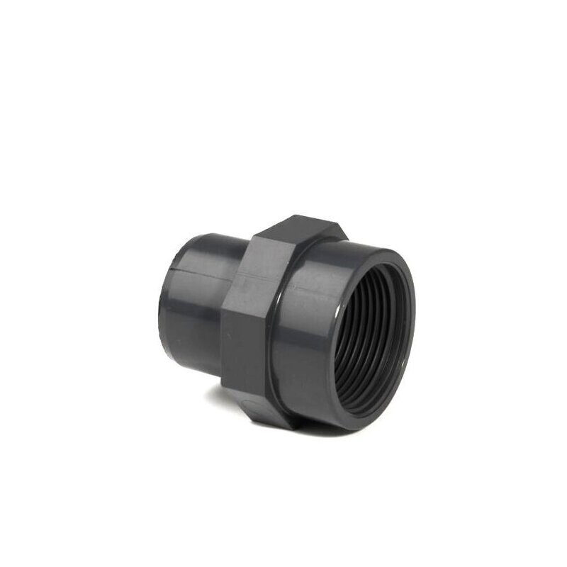 20mm X 25mm X 3/4" PVC Adaptor Plain M Spigot/ BSP F Thread