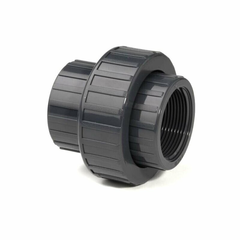 1 1/4" PVC-U Union F BSP