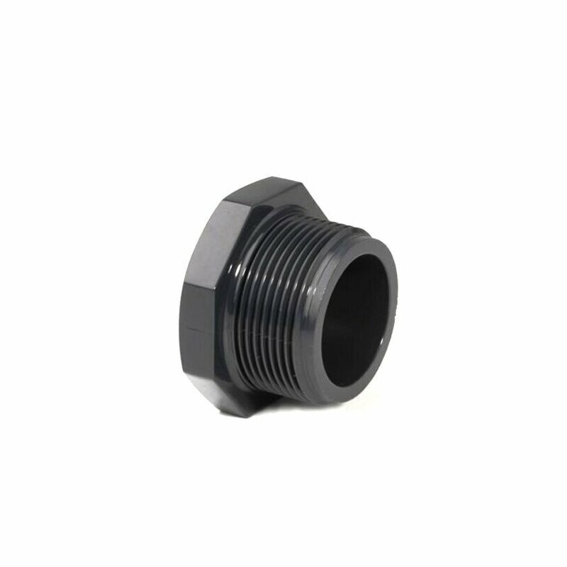 4" PVC-U Plug Male BSP Thread