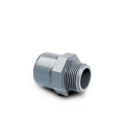 1 1/2 1 1/2" ABS Socket Adaptor Plain/BSP Male