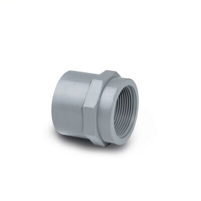 1 1/4" ABS Socket Adaptor Plain/BSP Female