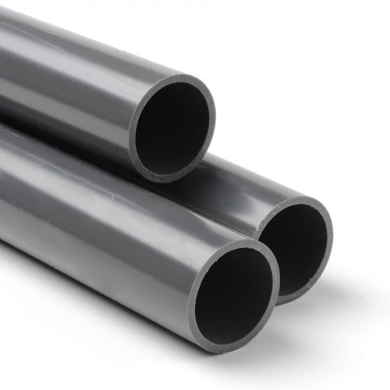 1 1/2" PVC Pressure Pipe Class 7 (6MTR LTH) - Grey UPVC Plastic - 12 Bar Class T, Length: 6 Metre