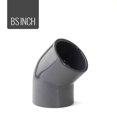 PVC-U 45º Elbow Plain Imperial