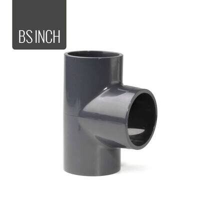 PVC-U 90º Tee Plain Imperial