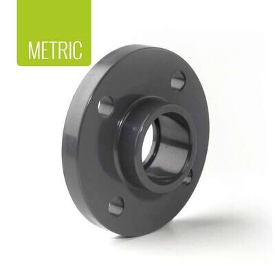 PVC-U Full Face Flange Metric
