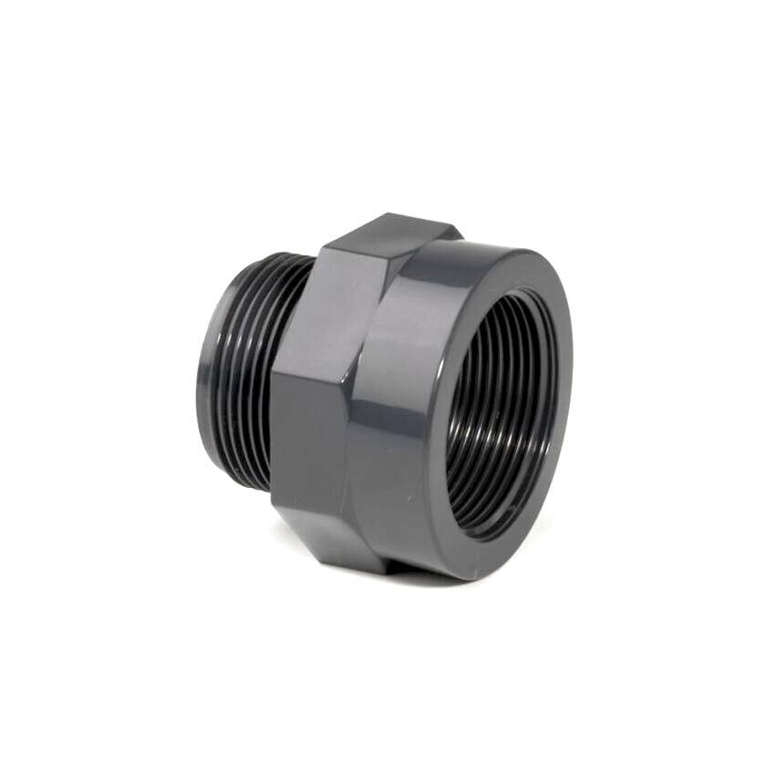 1/2" Male x 3/4" Female Reducer - BSP Thread