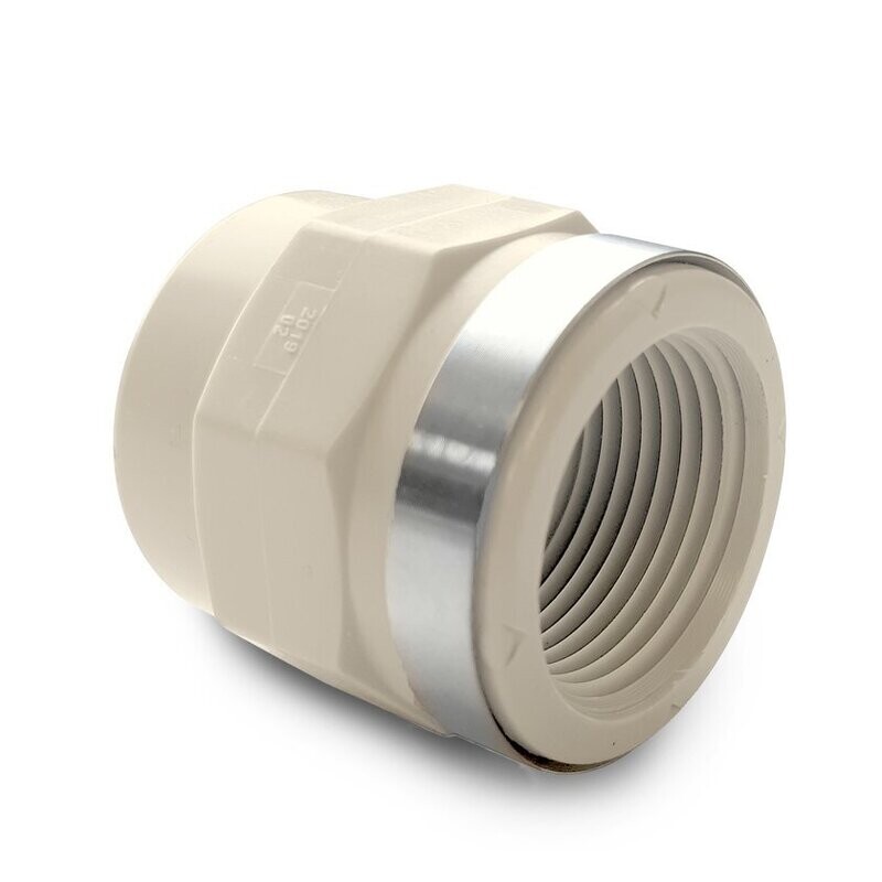 Plain x Thread PP Fittings