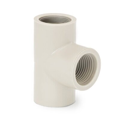 90° PP Tee BSP Thread