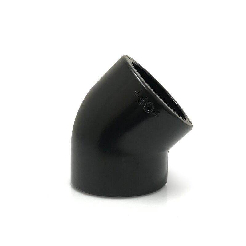 20mm 45° Polyethylene Elbow PE80  /PE100 Pipe Fitting