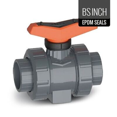 GF Double Union Ball Valve BS Inch with EPDM Seals