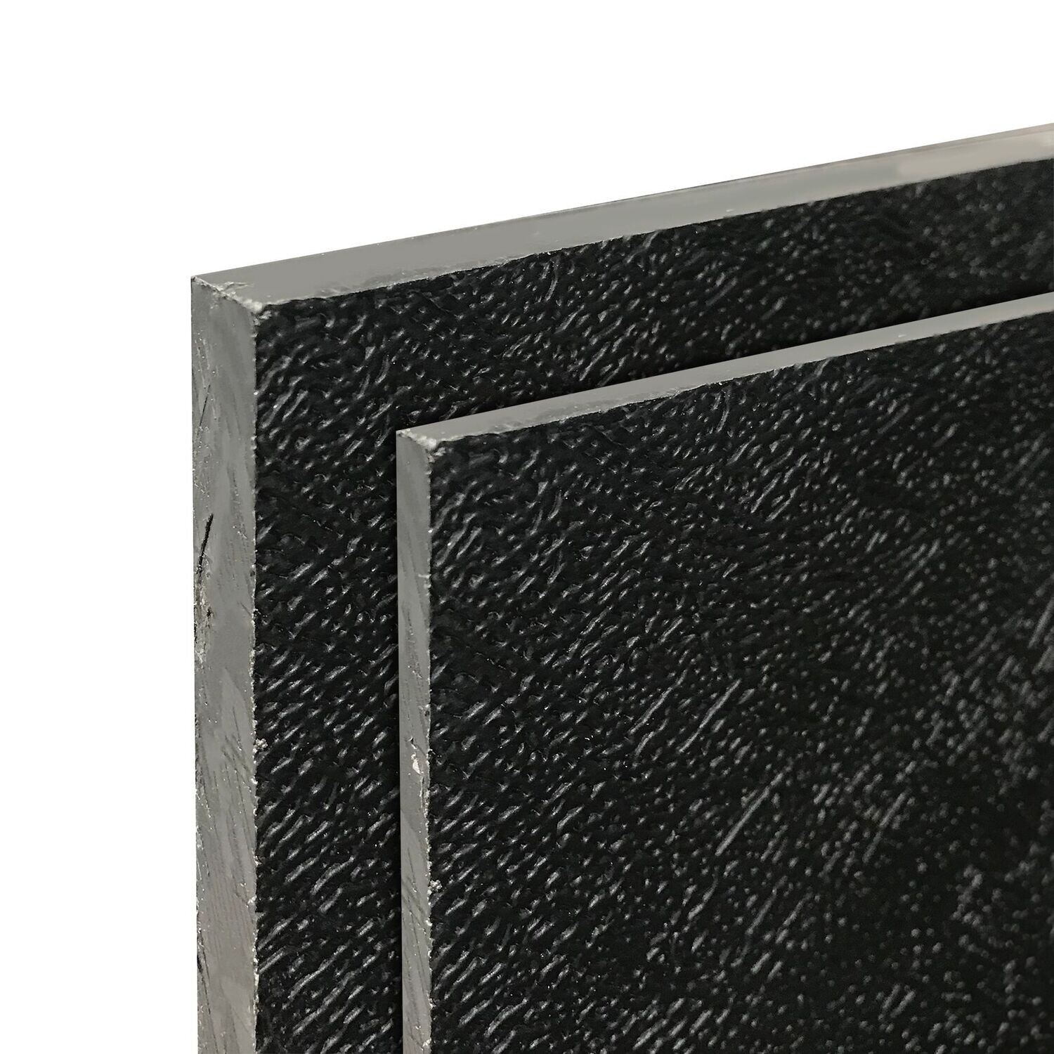 Black Embossed Polypropylene Panel - 1 Metre Square