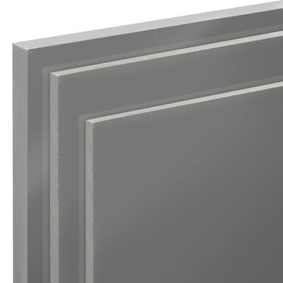 Grey UPVC Sheet - 500mm x 500mm